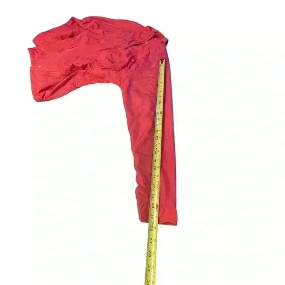 Merrell Womens Red Areoblock Long Sleeve Hooded Full-Zip Rain Jacket Size L - Picture 5 of 8